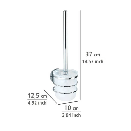 Wenko Turbo-Loc® Edelstahl WC-Garnitur 11 Wenko Turbo-Loc® Edelstahl WC-Garnitur – Bild 9