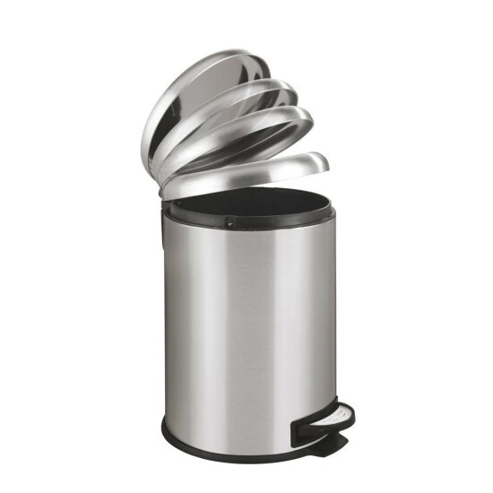 Wenko Treteimer Leman Easy Close Edelstahl 20L 5 Wenko Treteimer Leman Easy Close Edelstahl 20L – Bild 3