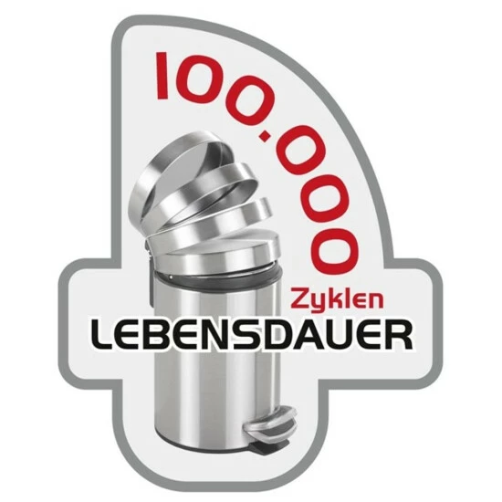 Wenko Treteimer Leman Easy Close Edelstahl 20L 10 Wenko Treteimer Leman Easy Close Edelstahl 20L – Bild 8