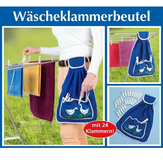 Wenko Wäscheklammerbeutel Mit Schlaufe Gänse 5 Wenko Wäscheklammerbeutel Mit Schlaufe Gänse – Bild 3