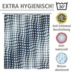 Wenko Anti-Schimmel Duschvorhang Studio -Günstiges Wenko Geschäft unnamed file 24244