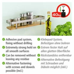 Wenko Turbo-Loc® Gewürzregal Premium -Günstiges Wenko Geschäft unnamed file 24334