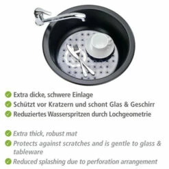 Wenko Spülbeckeneinlage Kristall Rund Transparent -Günstiges Wenko Geschäft unnamed file 24396