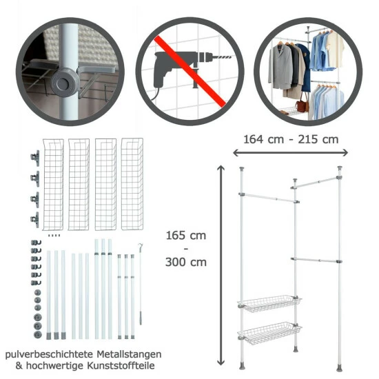 Wenko Teleskop-System Herkules Duo 6 Wenko Teleskop-System Herkules Duo – Bild 4
