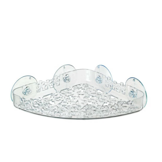 Wenko Universalablage Blumen Transparent Groß 3 Wenko Universalablage Blumen Transparent Groß