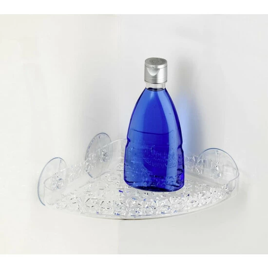 Wenko Universalablage Blumen Transparent Groß 5 Wenko Universalablage Blumen Transparent Groß – Bild 3