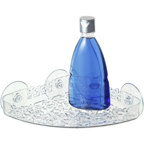 Wenko Universalablage Blumen Transparent Groß 7 Wenko Universalablage Blumen Transparent Groß – Bild 5