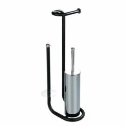 Wenko Stand WC-Garnitur Universalo Schwarz -Günstiges Wenko Geschäft unnamed file 24600