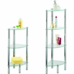 Wenko Eckregal Yago Mit 4 Glasablagen -Günstiges Wenko Geschäft unnamed file 24673