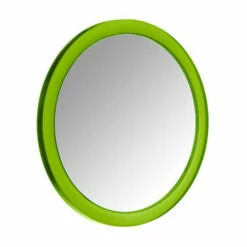 Wenko 20598100 Vergrößerungs-Kosmetikspiegel Pistoia, Kunststoff, 14,5 X 3,5 X 14,5 Cm, Grün