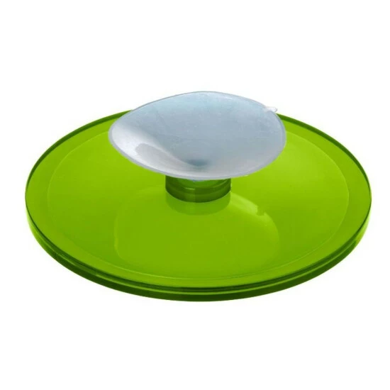 Wenko 20598100 Vergrößerungs-Kosmetikspiegel Pistoia, Kunststoff, 14,5 X 3,5 X 14,5 Cm, Grün 4 Wenko 20598100 Vergrößerungs-Kosmetikspiegel Pistoia, Kunststoff, 14,5 X 3,5 X 14,5 Cm, Grün – Bild 2