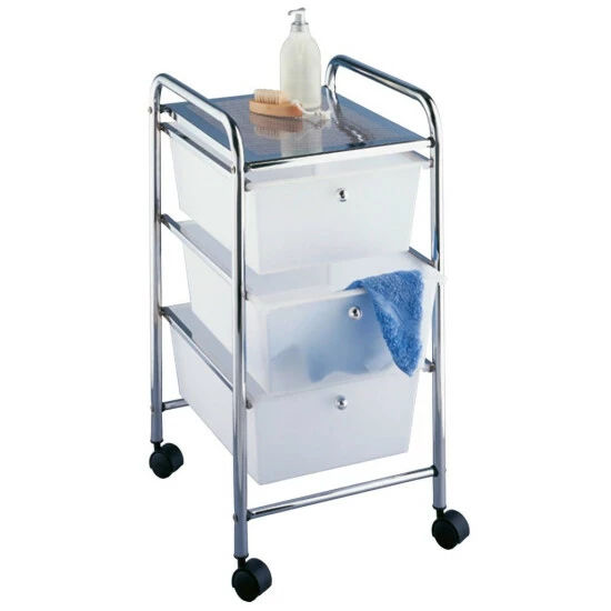 Wenko Rollwagen Messina Mit 3 Schubladen 3 Wenko Rollwagen Messina Mit 3 Schubladen