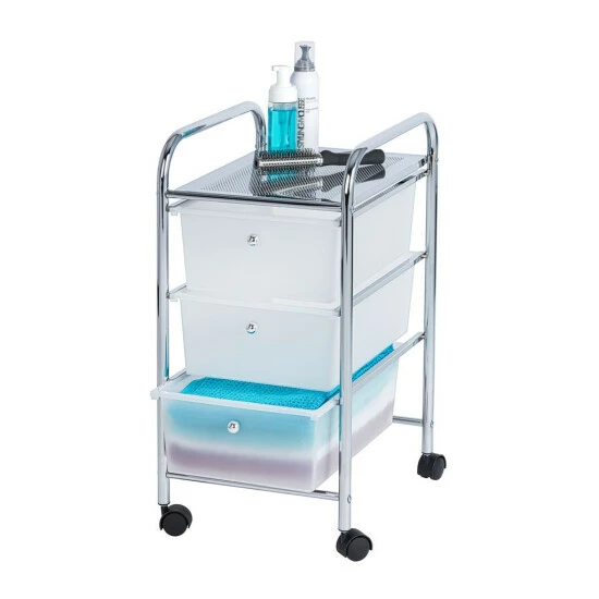 Wenko Rollwagen Messina Mit 3 Schubladen 4 Wenko Rollwagen Messina Mit 3 Schubladen – Bild 2