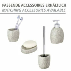 Wenko WC-Garnitur Puro Hellgrau -Günstiges Wenko Geschäft unnamed file 24750