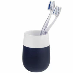 Wenko Zahnputzbecher Malta Blau/Weiß Keramik -Günstiges Wenko Geschäft unnamed file 24789