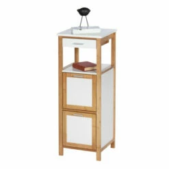 Wenko Regal Finja Aus Bambus Mit 2 Ablagen, 2 Fächern Und Schublade 16 Wenko Regal Finja Aus Bambus Mit 2 Ablagen, 2 Fächern Und Schublade -Günstiges Wenko Geschäft unnamed file 24858