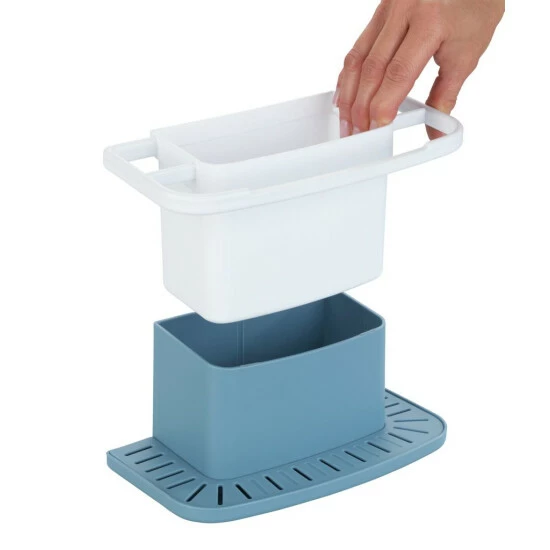 Wenko Spülbeckenorganizer Cosmo Blau 9 Wenko Spülbeckenorganizer Cosmo Blau – Bild 7