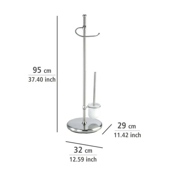Wenko Stand WC-Garnitur Adiamo 7 Wenko Stand WC-Garnitur Adiamo – Bild 5