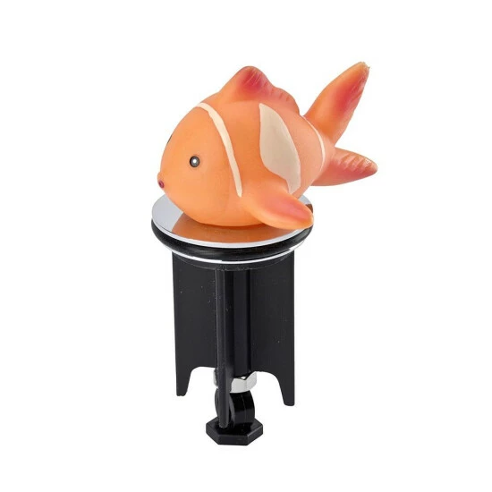 Wenko Waschbeckenstöpsel Pluggy® 3D Clown Fish 4 Wenko Waschbeckenstöpsel Pluggy® 3D Clown Fish – Bild 2
