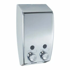 Wenko 2-Kammer Seifenspender Varese Chrom