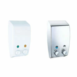 Wenko 2-Kammer Seifenspender Varese Chrom -Günstiges Wenko Geschäft unnamed file 24956