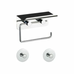 Wenko Toilettenpapierhalter Mit Smartphone Ablage Und 2 Turbo-Loc® Haken 3-teiliges Set -Günstiges Wenko Geschäft unnamed file 24975