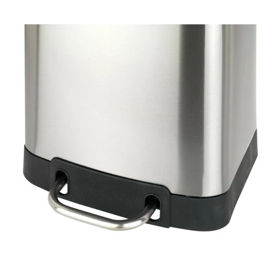 Wenko Treteimer Studio Easy-Close 6 L Edelstahl Mattiert 8 Wenko Treteimer Studio Easy-Close 6 L Edelstahl Mattiert – Bild 6