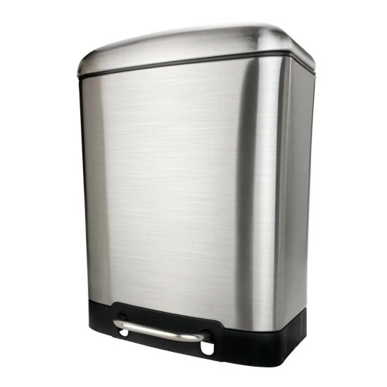 Wenko Treteimer Studio Easy-Close 6 L Edelstahl Mattiert 10 Wenko Treteimer Studio Easy-Close 6 L Edelstahl Mattiert – Bild 8