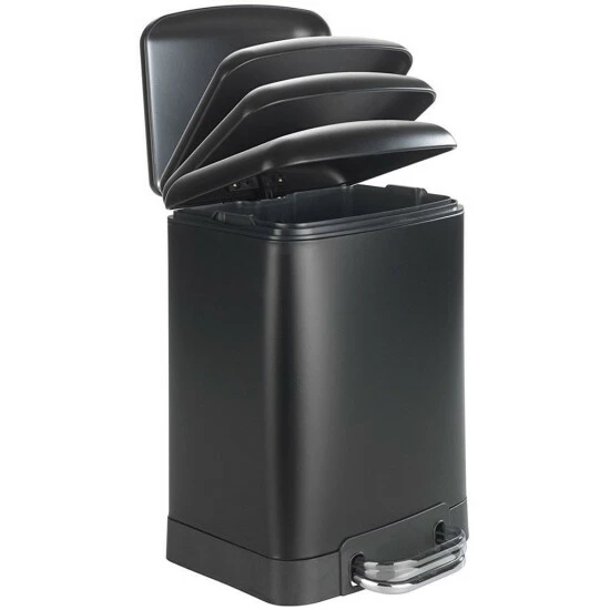 Wenko Treteimer Studio Easy-Close 6 L Edelstahl Mattiert 15 Wenko Treteimer Studio Easy-Close 6 L Edelstahl Mattiert – Bild 13