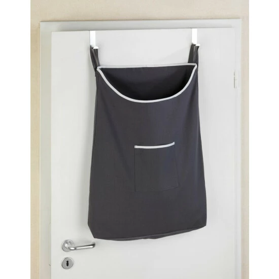 Wenko Über-Tür Wäschesammler Canguro Grau 6 Wenko Über-Tür Wäschesammler Canguro Grau – Bild 4