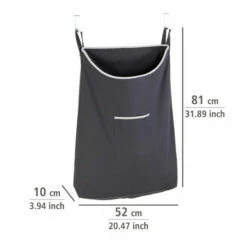 Wenko Über-Tür Wäschesammler Canguro Grau 23 Wenko Über-Tür Wäschesammler Canguro Grau -Günstiges Wenko Geschäft unnamed file 25009