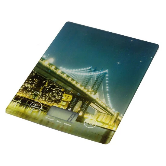 Wenko Küchenwaage - Digitalwaage - Glas-Haushaltswaage - Mehrfarbig - LCD-Anzeige 13 Wenko Küchenwaage - Digitalwaage - Glas-Haushaltswaage - Mehrfarbig - LCD-Anzeige – Bild 11