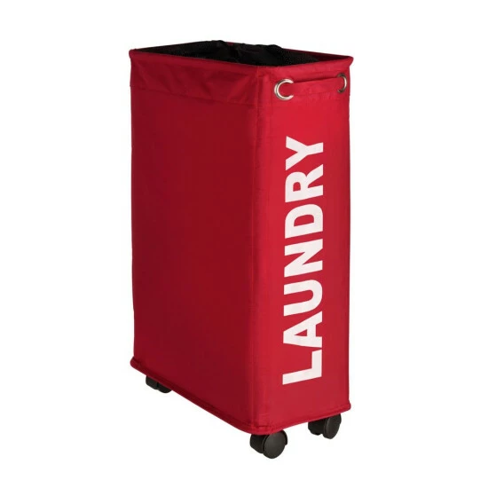 Wenko Wäschesammler Corno Rot 9 Wenko Wäschesammler Corno Rot – Bild 7