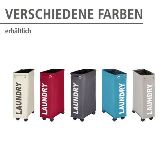 Wenko Wäschesammler Corno Rot 17 Wenko Wäschesammler Corno Rot – Bild 15