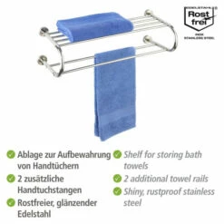 Wenko Wandregal Fastro Edelstahl -Günstiges Wenko Geschäft unnamed file 25231