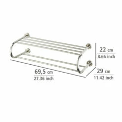 Wenko Wandregal Fastro Edelstahl -Günstiges Wenko Geschäft unnamed file 25232