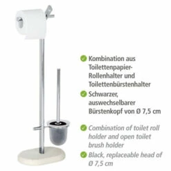Wenko Stand WC-Garnitur Puro -Günstiges Wenko Geschäft unnamed file 25248