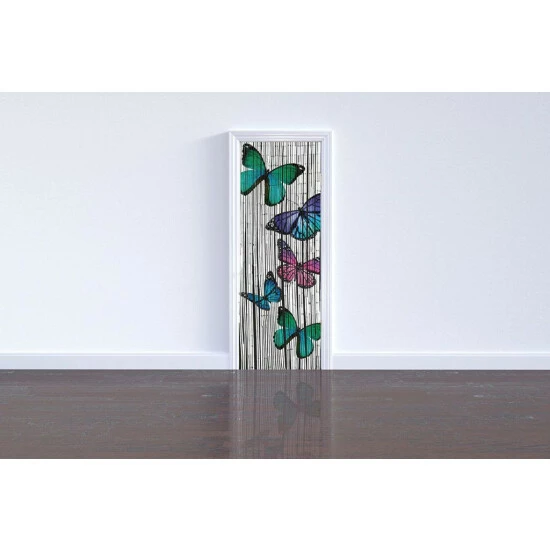 Wenko Bambusvorhang Schmetterlinge 13 Wenko Bambusvorhang Schmetterlinge – Bild 11