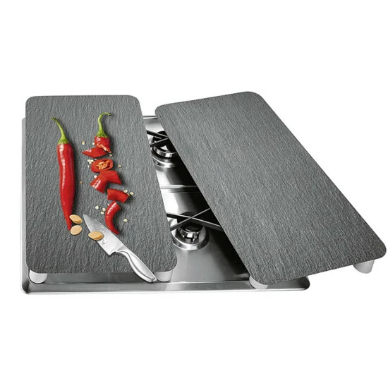 Wenko Herdabdeckplatten Universal Cayenne 2er Set 14 Wenko Herdabdeckplatten Universal Cayenne 2er Set – Bild 12