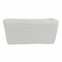 Wenko Aufbewahrungskorb Chromo Weiß