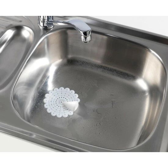 Wenko Abfluss-Sieb Pfau 4 Wenko Abfluss-Sieb Pfau – Bild 2