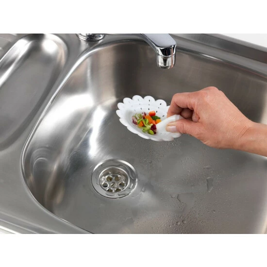 Wenko Abfluss-Sieb Pfau 5 Wenko Abfluss-Sieb Pfau – Bild 3