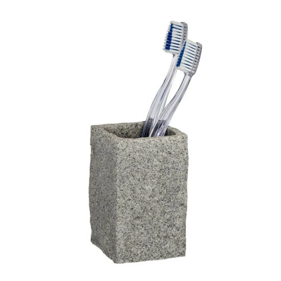 Wenko Bad-Accessoire-Set Granit 2-teilig 3 Wenko Bad-Accessoire-Set Granit 2-teilig