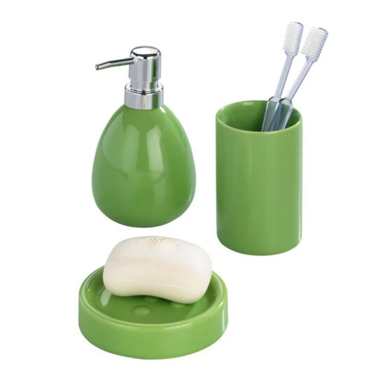 Wenko Zahnputzbecher Polaris Green 4 Wenko Zahnputzbecher Polaris Green – Bild 2