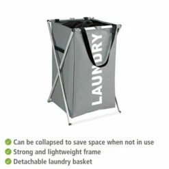 Wenko Wäschesammler Uno Grau 19 Wenko Wäschesammler Uno Grau -Günstiges Wenko Geschäft unnamed file 25503