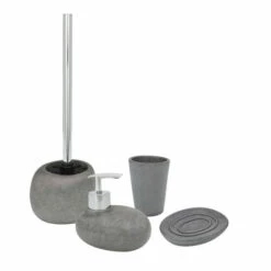 Wenko Zahnputzbecher Pebble Stone Grey -Günstiges Wenko Geschäft unnamed file 25527