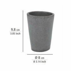 Wenko Zahnputzbecher Pebble Stone Grey -Günstiges Wenko Geschäft unnamed file 25529