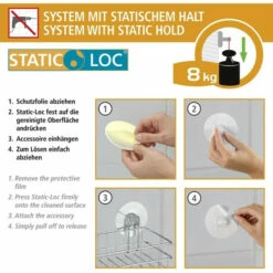 Wenko Static-Loc® Handtuchstange Osimo -Günstiges Wenko Geschäft unnamed file 25564