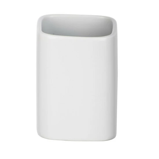 Wenko Zahnputzbecher Hexa Grau Keramik 6 Wenko Zahnputzbecher Hexa Grau Keramik – Bild 4