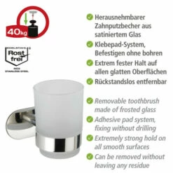 Wenko Turbo-Loc® Edelstahl Zahnputzbecherhalter Uno Orea Shine 25 Wenko Turbo-Loc® Edelstahl Zahnputzbecherhalter Uno Orea Shine -Günstiges Wenko Geschäft unnamed file 25622